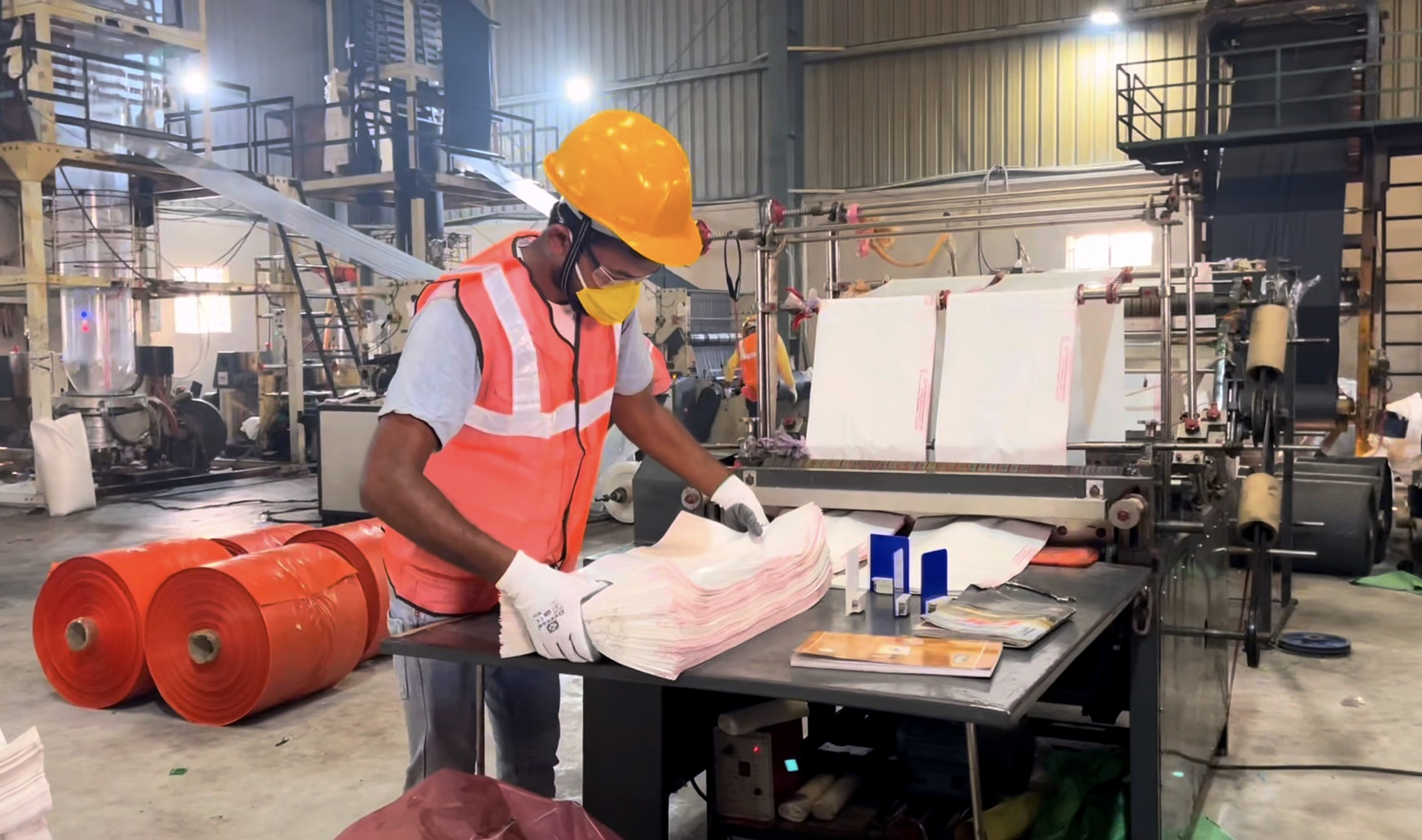 Quality inspection at Ushakiran Ecoplast factory Hyderabad